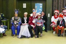 Naumburger Prinzenpaare mit Hofnarren besuchen den Kindergottesdienst (Foto: Karl-Franz Thiede)